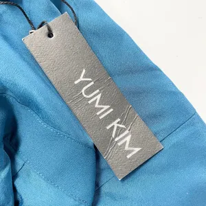 NEW Yumi Kim Womens M High Demand Maxi Dress Ink Blue Halter Top‎ Gown thumbnail 14