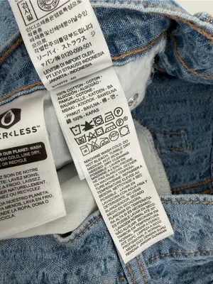 Levi's high loose mom casual cotton denim shorts thumbnail 8