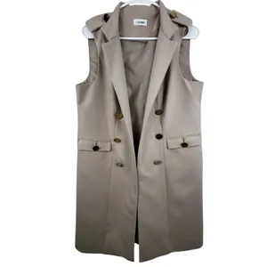 Calvin Klein Cream Jacket Women's Size S Elegant thumbnail 3