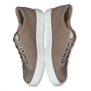 Finn Comfort El Paso Lace Up Shoes US 8.5 UK 6 Neutral Nubuck Suede Leather $435 thumbnail 9