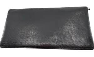 Dunhill Black Textured Leather Long Wallet thumbnail 1