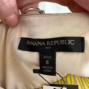 Banana Republic Size-8/Petite Maxi Dress‎ Tie Back Halter Botanica Printed $150 thumbnail 5