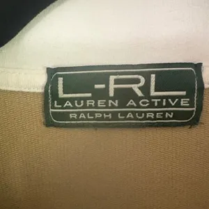 Lauren Active Ralph‎ Lauren Women's Jacket Full Zip Mock Neck Tan M thumbnail 4