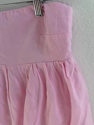 Peppermayo Pink Smocked Mini Skirt XS Ruffle Fairy Coquette thumbnail 6