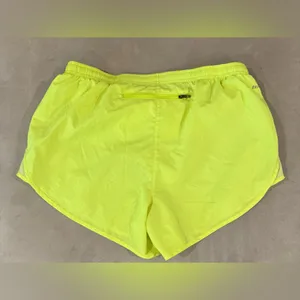 Nike Women's Neon Yellow Athletic Shorts‎ Size Small thumbnail 2