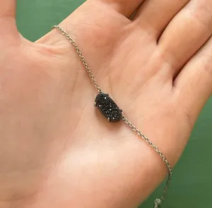 Black Drusy Kendra Scott Necklace thumbnail 2