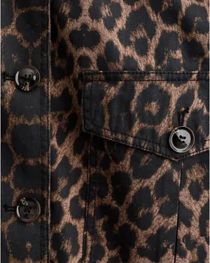 H&M leopard print jacket thumbnail 7