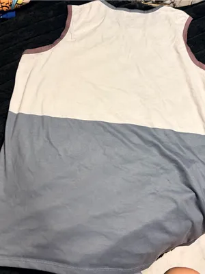 Disney Haunted Mansion Two-Tone Ghosts Sleeveless Tank Top in White and Blue thumbnail 7
