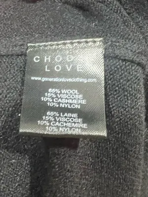 Generation Love Women’s Black Lulu Sweater Dress Size Medium thumbnail 8