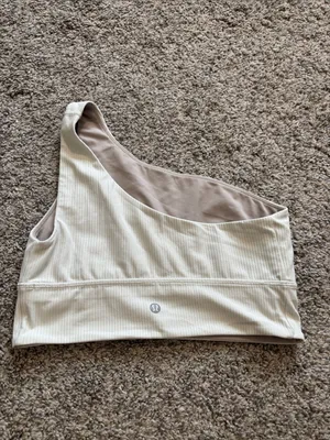 Lululemon Align Asymmetrical Ribbed Bra *Light Support A/B Cup Shine size 8 thumbnail 2