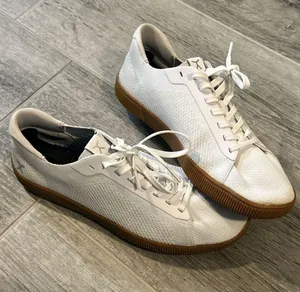 Flux Adapt Trainer Breathable AdaptKnit White And Gum Shoes Men's 10 Women's 11 thumbnail 1