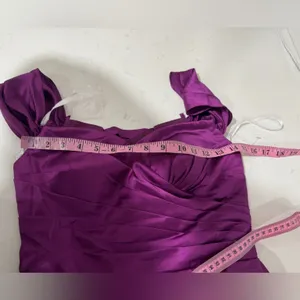Azazie Vibrant Purple Prom Dress thumbnail 9