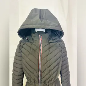 Tommy Hilfiger Women’s Black Quilted Hooded Jacket thumbnail 3