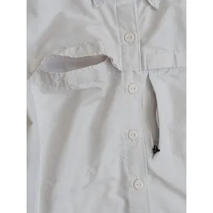 L.L.Bean Women's White Sleeveless Hiking Outdoor Shirt Top S Small Vented Excell thumbnail 4