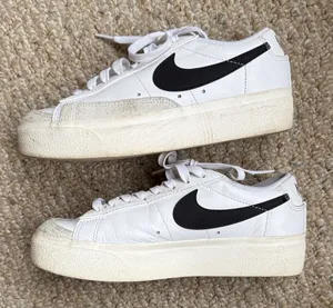 NIKE Blazer Low Platform Sneakers Size 6.5 thumbnail 1