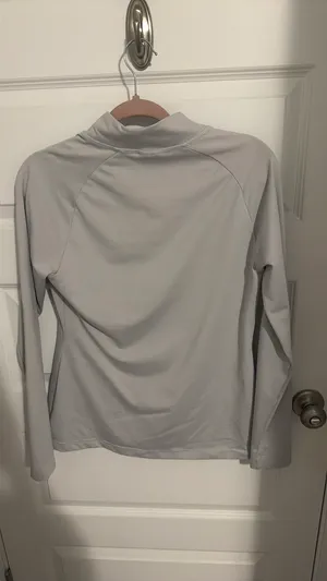 Gymshark Gray Quaterzip thumbnail 2