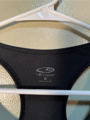 C9 Champion Women’s Size Small Sports Bra Black Scoop Neck Racerback Cut Out $16 thumbnail 6