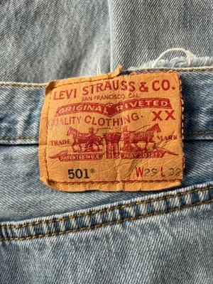 Levi’s Rare Vintage Light Wash 2004 Buttonfly 501 Jeans thumbnail 9