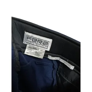 Fera Skiwear vintage women's navy blue straight pants‎ size 8R thumbnail 3