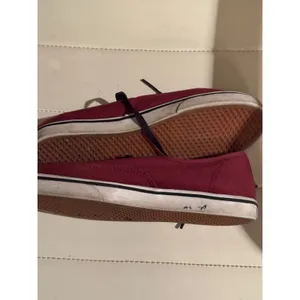 Vans Authentic Burgundy Canvas Lace Up‎ Low Top Sneakers Women thumbnail 5