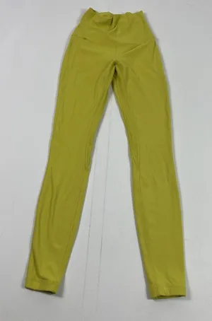 Lululemon Align High Rise Leggings Pants Womens 0 Yellow Yoga Activewear LW5CTLS thumbnail 1