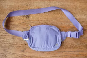 Lululemon O/S Everywhere Belt Bag 2L Purple Adjustable Strap Sporty Athleisure thumbnail 1