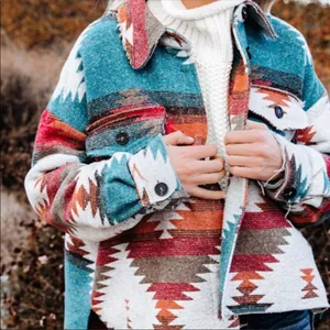 New ! Aztec Yellowstone Distressed Flannel nwot thumbnail 3