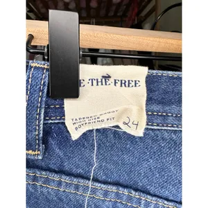 We the‎ Free The Maggie Mid Rise Straight Leg Jeans Size 24 Baggy Boyfriend Fit thumbnail 10