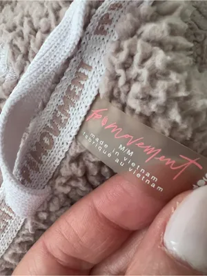 Free People Mountain High 1/2 Zip Fleece Pullover in Neutral Mauve thumbnail 9