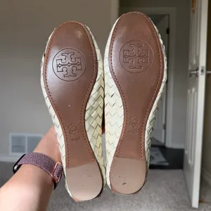 Tory Burch Bleach Prescot Patent Calf Leather Flats thumbnail 6