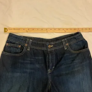 BKE Flare Blue Jeans Wide Leg Style thumbnail 4