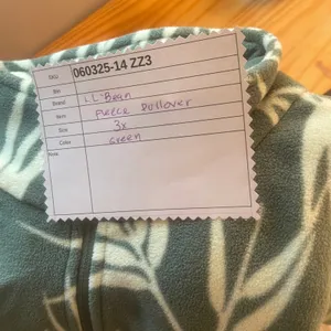 Lands End Womens Fleece Quarter Zip 3X Bamboo Green Earth‎ Warm Fuzzy Soft Fall thumbnail 10