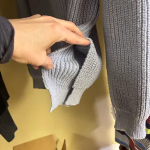 Women half zip chunky knit sweater #17 thumbnail 9