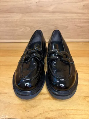 Ron White Women's Annora Black Patent Leather Loafers - Size 36 thumbnail 3