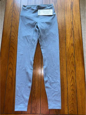 Lululemon Wunder Train High Rise 28” Steel Blue Size 6 NWT thumbnail 2