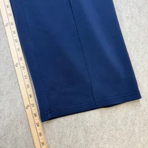 Wide Leg Sweatpants Women 2XL Pinspark Blue Athleisure Loungewear Minimalist thumbnail 6