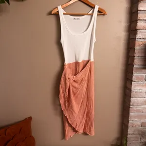 ZARA Wrap Ribbed Tank Dress‎ thumbnail 2