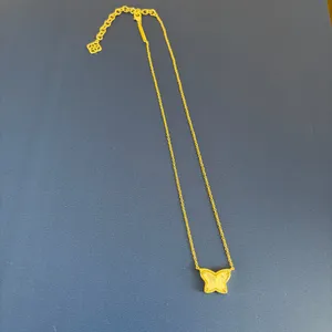 Kendra Scott Necklace Elisa Gold Pendant thumbnail 2