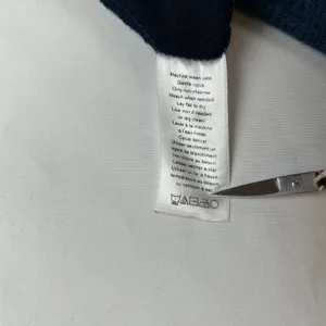 Rag & Bone Blue Gray Colorblock Knit‎ Sweater XS Long Sleeve Hudson Tee thumbnail 5