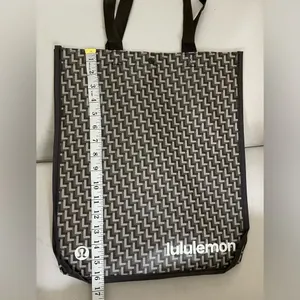 Lululemon LARGE  brown & white Reusable Bag thumbnail 5
