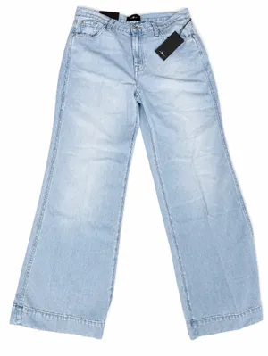 7 For All Mankind Modern Dojo Tailorless Buford Jeans High Rise Denim Women's 27 thumbnail 3