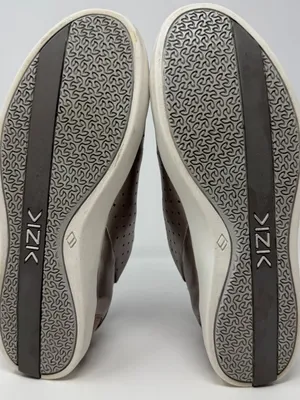 Kizik Miami Hands-Free Slip-On Sneaker Women's 8M Metallic Silver Leather Casual thumbnail 16