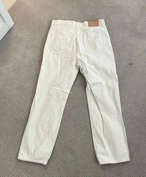 Women’s Z1975 Ripped Mom Fit Jeans White thumbnail 6
