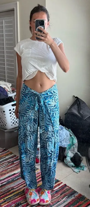 Blue Island Swimsuit Cover-Up Blue thumbnail 1