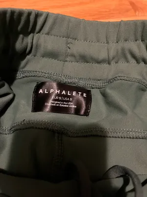 Alphalete Green Sage Joggers Size Small thumbnail 4
