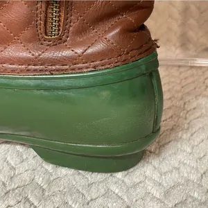 Steve Madden Women's Green Ankle‎ Rain Duck Boots size 7 Preppy thumbnail 10