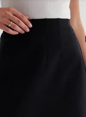 Express Mini Skirt Black thumbnail 3