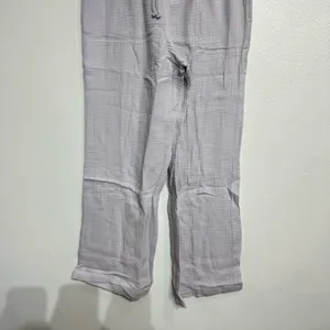 J. Valdi Lavender Cotton Swim Cover-Up Pants Sz XL NWT thumbnail 4