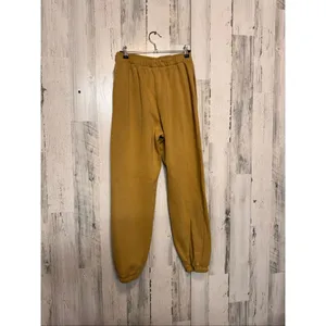 DSG Mustard Yellow Joggers Men’s Medium Drawstring Sweatpants Casual Lounge Pant thumbnail 3