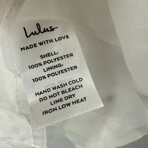 Lulus Dress Women's Size XL Ruffle Cottage NWT Be a Wildflower White Floral Mini thumbnail 8